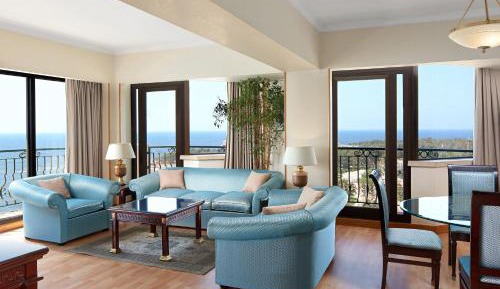 Presidential Suite, 1 King, Seafront, High floor, Balcony