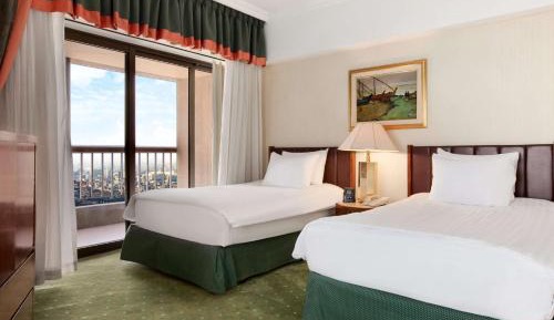 Twin Corner Room with Nile View