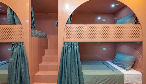 Bunk Bed in Female Dormitory Room  