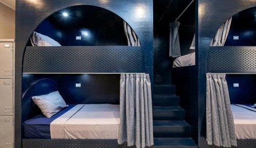 Bunk Bed in Male Dormitory Room 