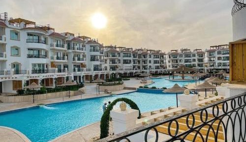Two-Bedroom Apartment with Pool View