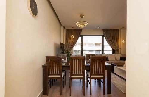 Madinaty Apartment | Madinaty Modern 3BR with Garden Views