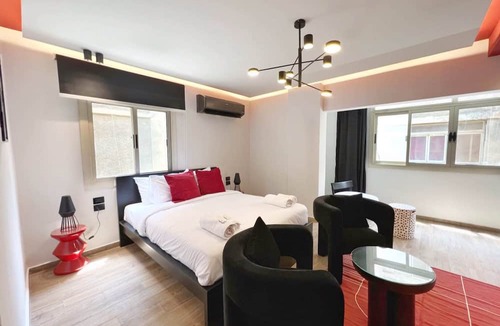 Heliopolis Apartment | The 2 BDR Scarlet Condo 5 min to CAI Airport