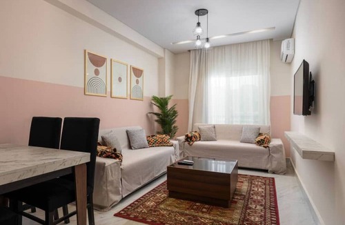 New Cairo Apartment | Boho 2BR Apt with Private Garden by Travelholic