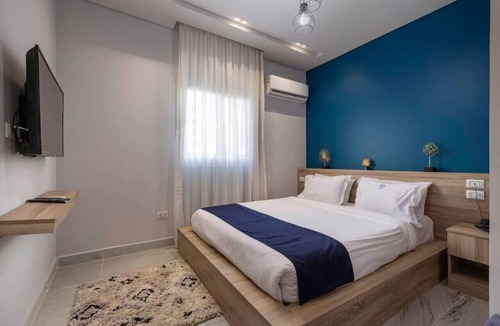 New Cairo Apartment | Modern Studio with Private Garden and Retro Charm in New Cairo