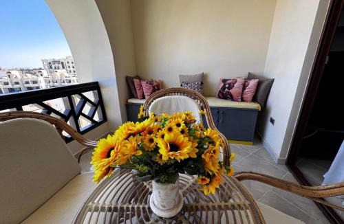 Sahl Hasheeh Apartment | Joyful and unique sea view 5 star hotel apartment not for Egyptian