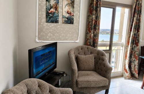 As-Sajil Apartment | Amazing apartment Nile and garden view overlooking Nasser Institute gardens شقة فاخرة بإطلالة مميزة على النيل و علي حدائق معهد ناصر