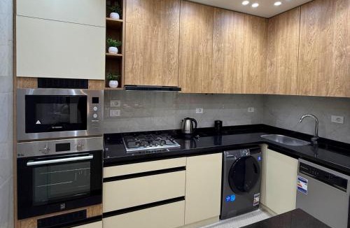 Zamalek Apartment | Zamalek 2BR Modern Stay - Partial Nile View