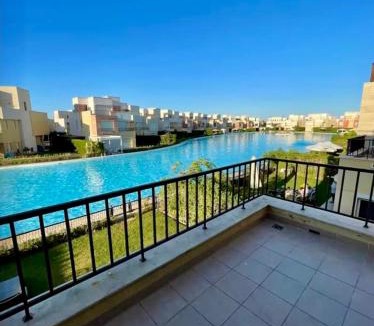 Sidi Abd El-Rahman Apartment | 5BR Villa Blanca Lagoon Direct Access Marassi north coast