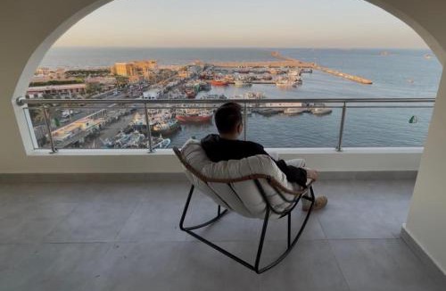 Port Said Apartment | Panoramic Sea & Canal Prestige Apartment