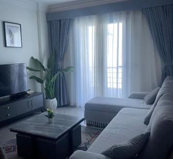 Sidi Abd El-Rahman Resort | Premium 2 BR Chalet with Private Rooftop - Marseilia Beach 4 - Families Only