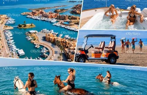 El Gouna Apartment | Lagoon & Shared Pool Views! Tawila 2BR in El Gouna