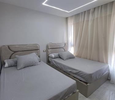 Al-Manasrah Ski Chalet | بورتوسعيد غرفتين وصاله للعائلات