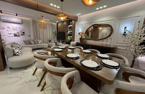 Agouza Apartment | شقه فندقيه فاخره 3 غرف نوم في المهندسين جزيرة العرب Luxury 3-bedroom hotel apartment in Mohandessin,