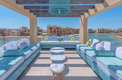 El Gouna Ski Chalet | شقة فاخرة بإطلالة على المارينا - قلب الجونة - Luxury Marina View Apartment
