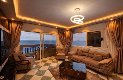 Al-Muntazah Apartment | Panoramic seaview 3 bedroom apartment in sidi beshr alexandria