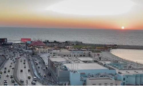 Sidi Jabir Apartment | City square-luxury apartment with water front sea view and city view