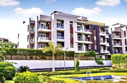 Sheikh Zayed City Apartment | Retro colorful 3 BR apartment