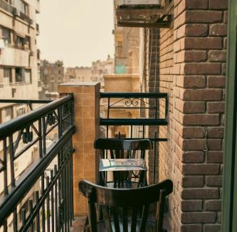 Abdin Apartment | Vintage High Ceiling Apartment in Cairo's Heart
