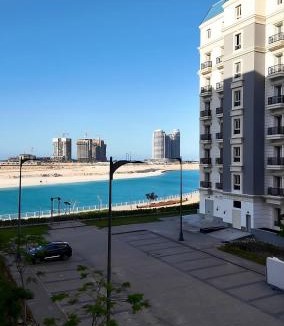 Marina El Alamein Apartment | Charming Two Bedrooms Apartment with Lagoon View