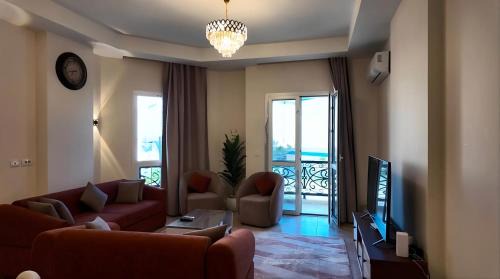 Marina El Alamein Apartment | Charming Two Bedrooms Apartment with Lagoon View