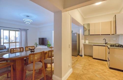 Al Manial Apartment | Nile Terrace 3BR Outdoor Space Families