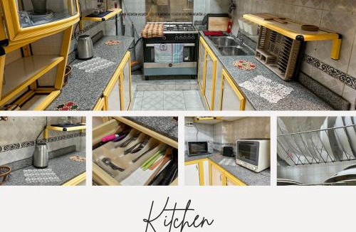 Heliopolis Apartment | 2 Bedrooms Spacious flat 7 mins to Airport
