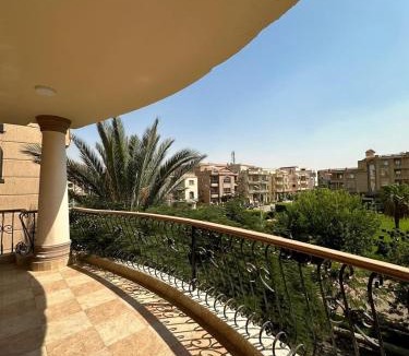 The 5th Settlement Apartment | Garden View Haven , Spacious 3BR , Prime New Cairo