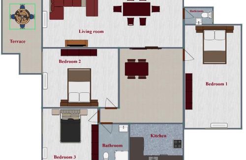6th of October City Apartment | Elite House الصفوة للشقق الفندقية