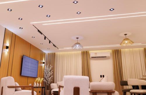 Mansoura Apartment | شقة فندقية فاخرة شارع جيهان الرئيسي بجوار النيل و جامعه المنصوره