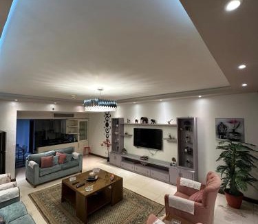 New Cairo Apartment | Luxury 2-Bedroom Duplex Apartment with City View -New Cairo