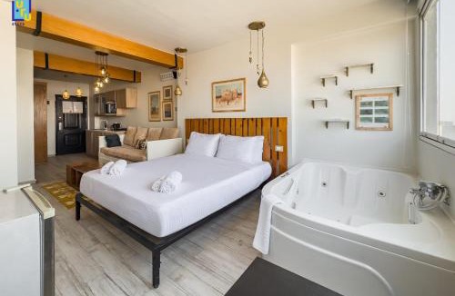 Al Haram Apartment | Jacuzzi Studio By The Historic Pyramids Apt2
