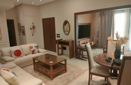 Agouza Apartment | luxury apartment with private rooftop overlooking a stunning city center view