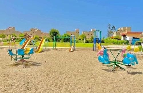 Marina El Alamein Ski Chalet | Sea & Pool View Deluxe Chalet - Prime Spot in Badr Resort