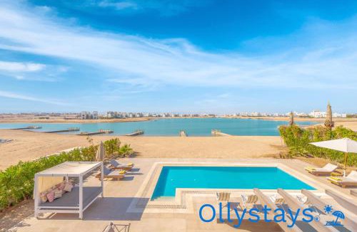 El Gouna Villa | Ollystays Luxury 4BR, Heated Pool Villa, Ancient Sands! Kite Surfing Haven