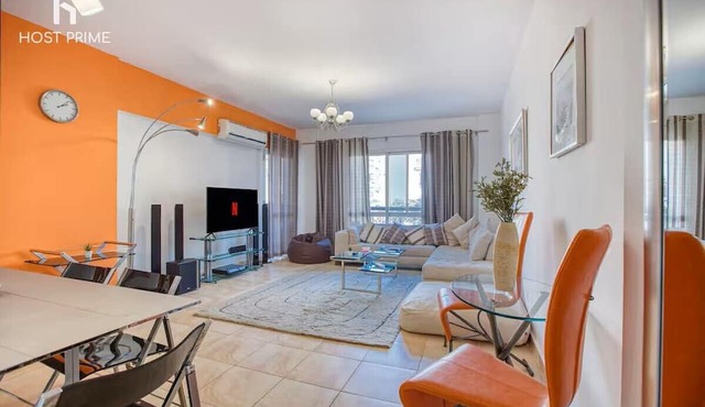 Comfy Apartment in Rehab City in New Cairo