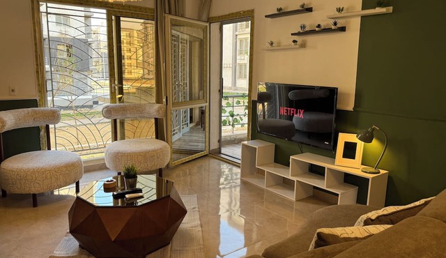 Unique 3-bedroom Apartment in First Al Sheikh Zayed, Cairo