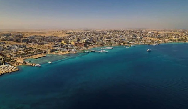 Spacious Rooftop Apartment with Stunning Sea Views in Hurghada in Red Sea Governorate Hurghada