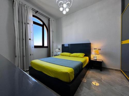 Joyful and unique sea view 5 star hotel apartment not for Egyptian