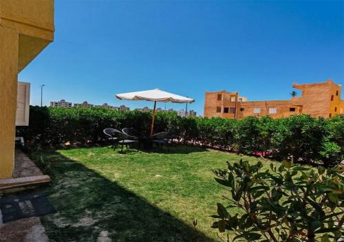 Doplex Beach Chalet with Private Garden in Reem ElFala Resort