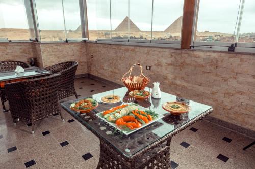 Brothers Pyramids View in Cairo